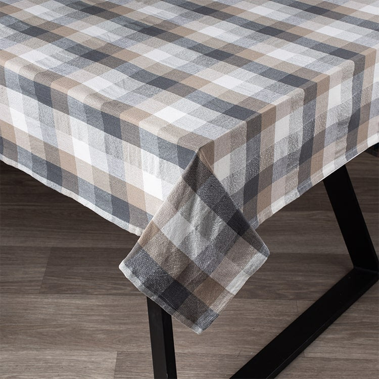 Frosted Check Tablecloth Collection
