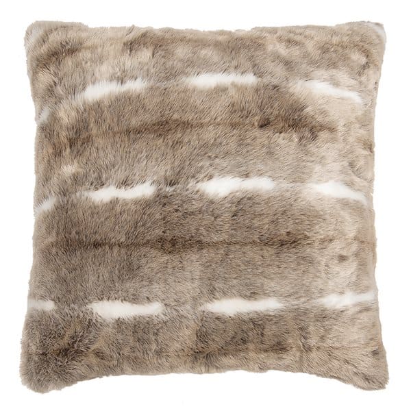 Grizzly Faux Fur Cushion 18
