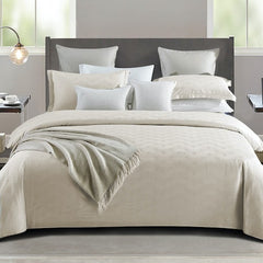 HEX WHITE DUVET COVER SET