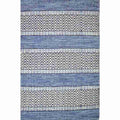 Dhurrie Largo Blue