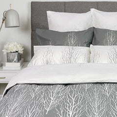 Mantra Dark Bedding by Cuddle Down - Made In Canada