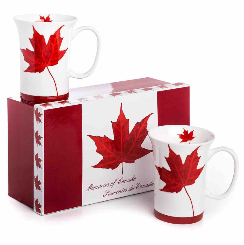 'Memories of Canada' Mug Pair