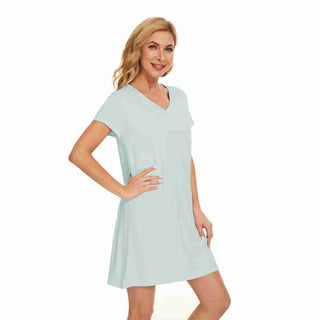 Mist Bamboo Short Sleeve Sleepshirt