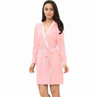 Pink Bamboo Robe