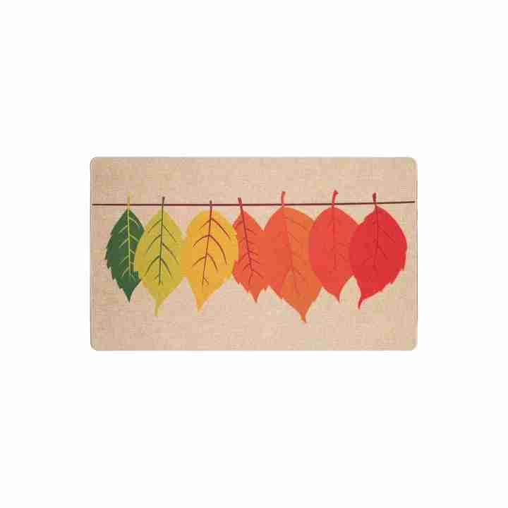 1.5x2.5 (45x75 cm) Poly Mat Hanging Leaves