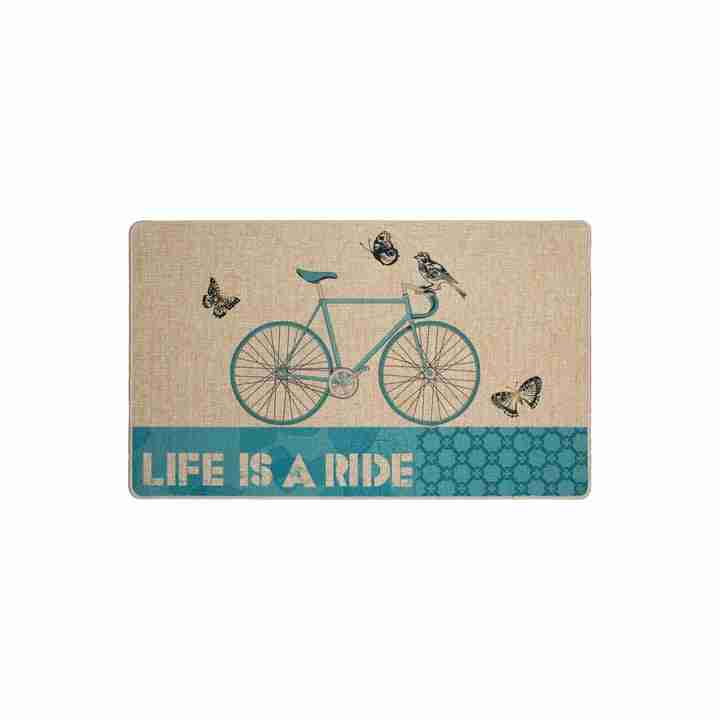1.5x2.5 (45x75 cm) Poly Mat Life is a Ride