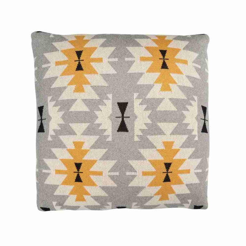 Sora Aztec Patterns Decorative Pillow by BRUNELLI