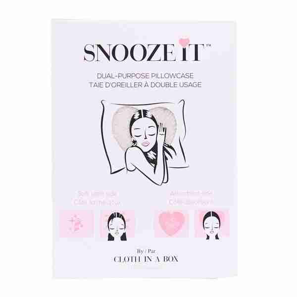 Snooze It Pink Pillowcase by BRUNELLI