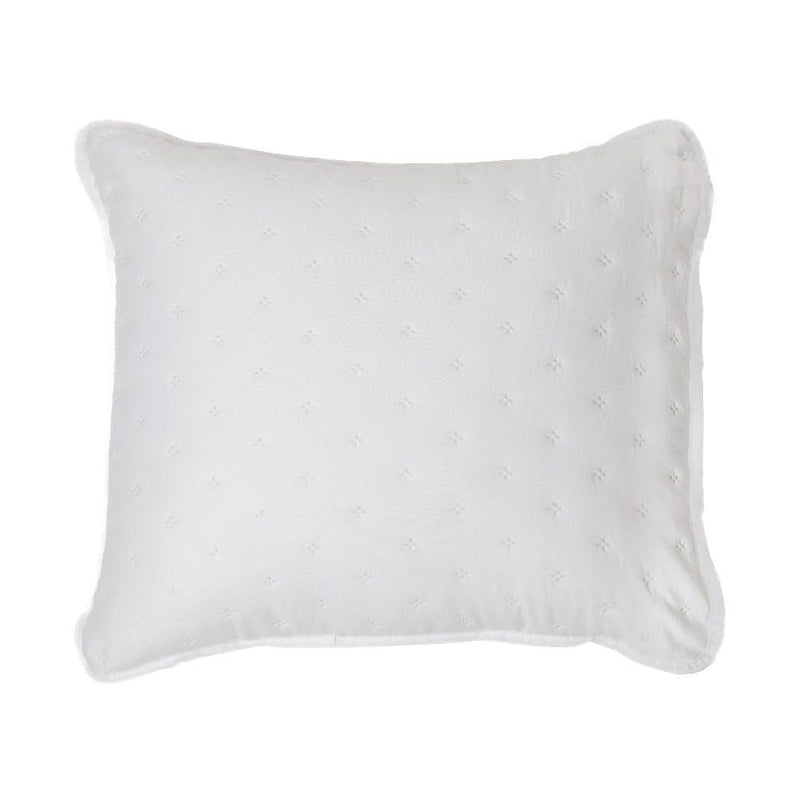 Ann White Decorative Pillow Cover by KABANE