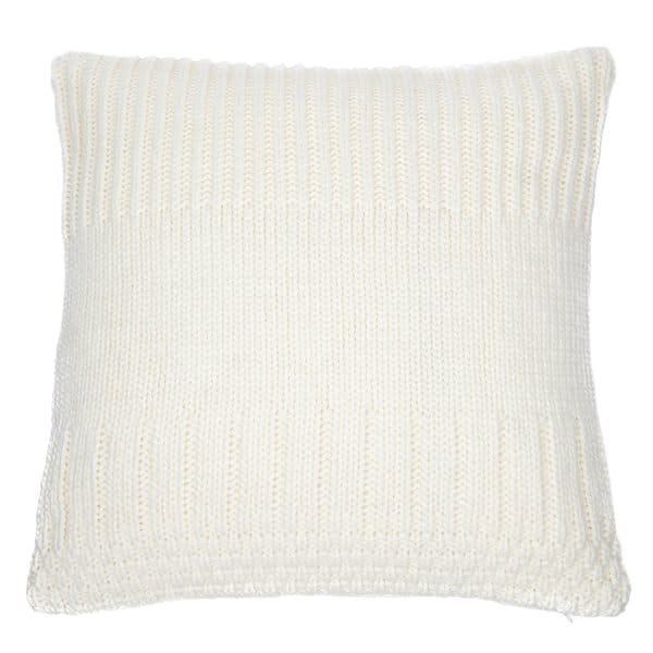 Baba Knitted Striped European Pillow by BRUNELLI