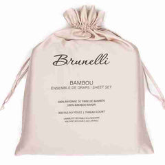Bambou Pink Blush Sheet Set