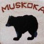 Bear With Muskoka Needlepoint Cushion