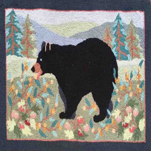 Black Bear Rug