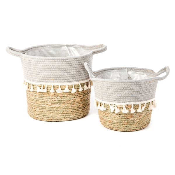 Bollywood Jute Plant Pots by BRUNELLI