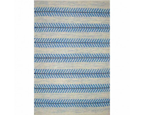 Dhurrie Arrow Aqua Rug