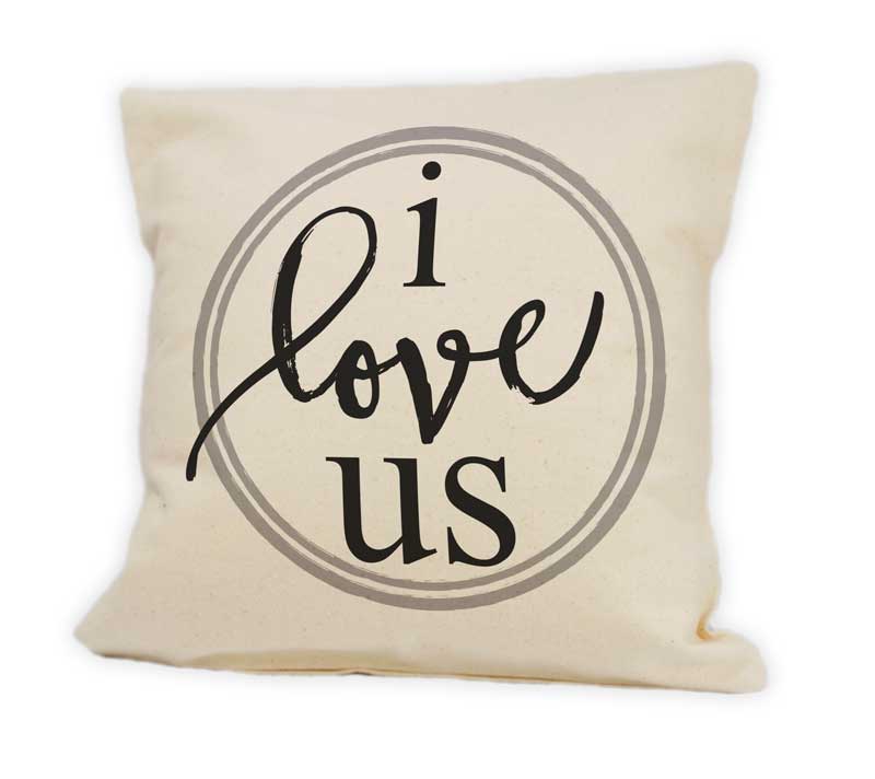 I love Us Cushion 12