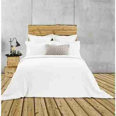 Rustic Jersey Grey Quilted Duvet Cover