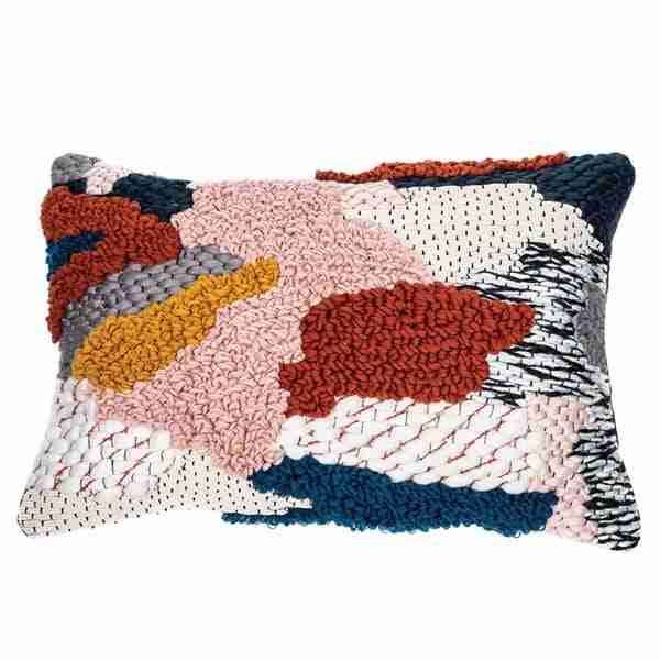 Sabine Textured Oblong Decorative Pillow by BRUNELLI