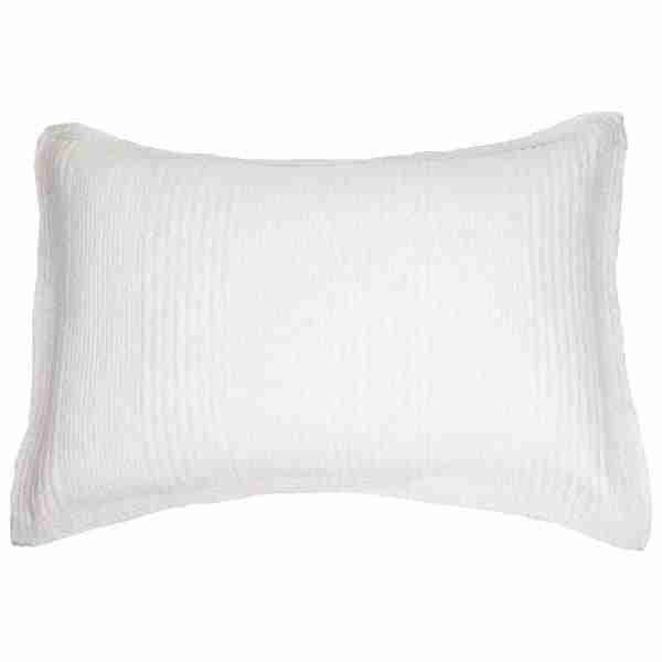 Suite Cream Quilted Pillow Sham