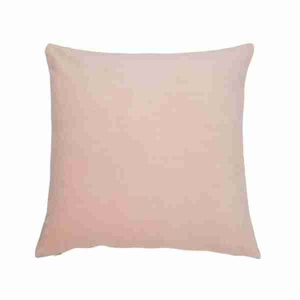 Velvet Soft Pink European Pillow by BRUNELLI